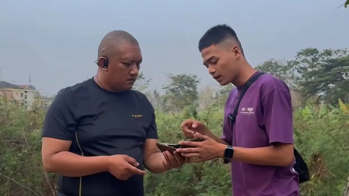 Tangkapan layar konten Arief Polpen di medsosnya.&nbsp;