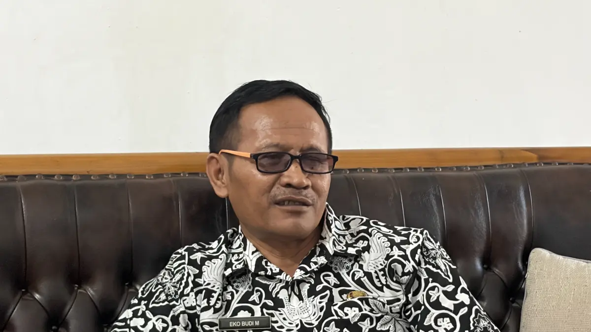 Plt Kepala Dinpermades Temanggung Eko Budi Prasetyo. (Devi Khofifatur Rizqi/Jawa Pos Radar Magelang)