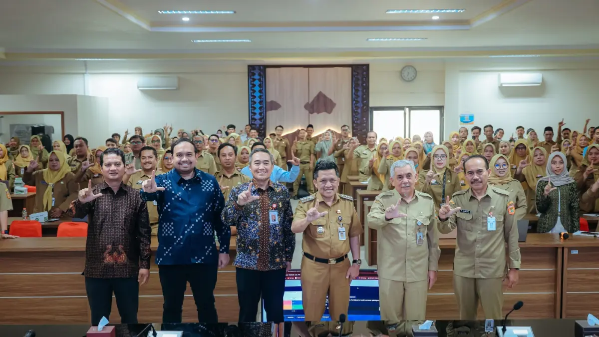 Pelatihan kader literasi keuangan yang diadakan Tim Percepatan Akses Keuangan Daerah (TPAKD) Kabupaten Wonosobo bersama Otoritas Jasa Keuangan (OJK) Provinsi Jawa Tengah, Senin (31/8/2026). (Diskominfo Wonosobo for Jawa Pos Radar Magelang)