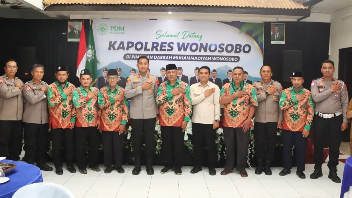 Jajaran Polres Wonosobo bertemu dengan PD Muhammadiyah Wonosobo, Selasa (1/9/2026). (Istimewa)