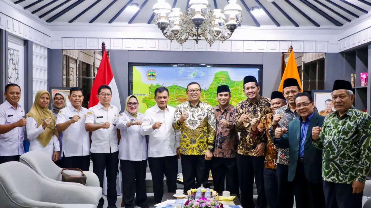 Gubernur Jawa Tengah, Ahmad Luthfi, menerima Forum Rektor UIN se-Jawa Tengah di kantornya, Rabu (2/9/2026). (Istimewa)
