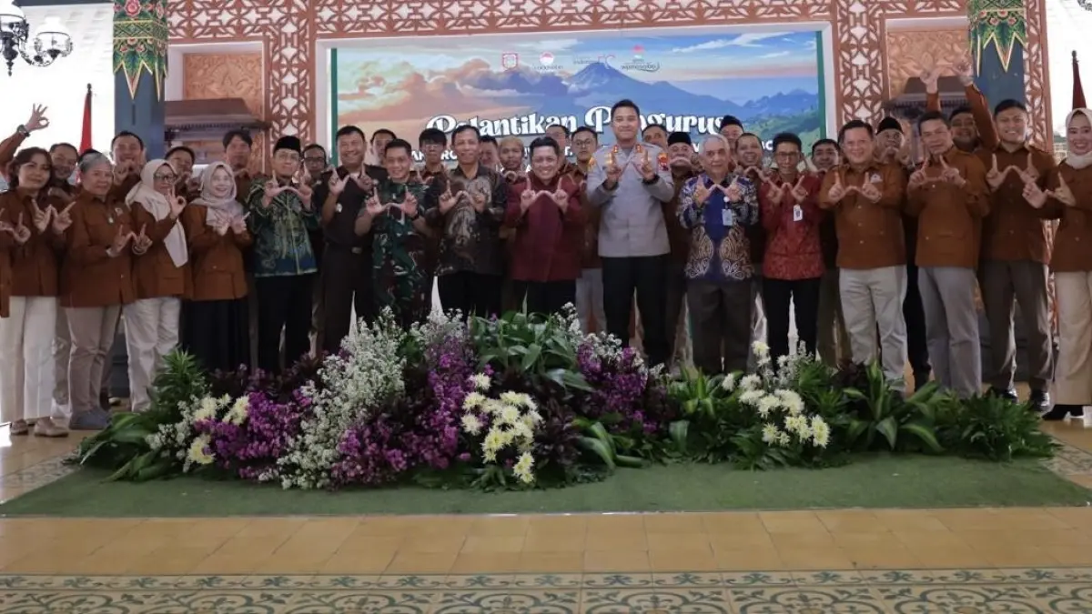 Badan Promosi Pariwisata Daerah (BPPD) dilantik di Pendopo Selatan, kemarin (3/9/2026). (Istimewa)