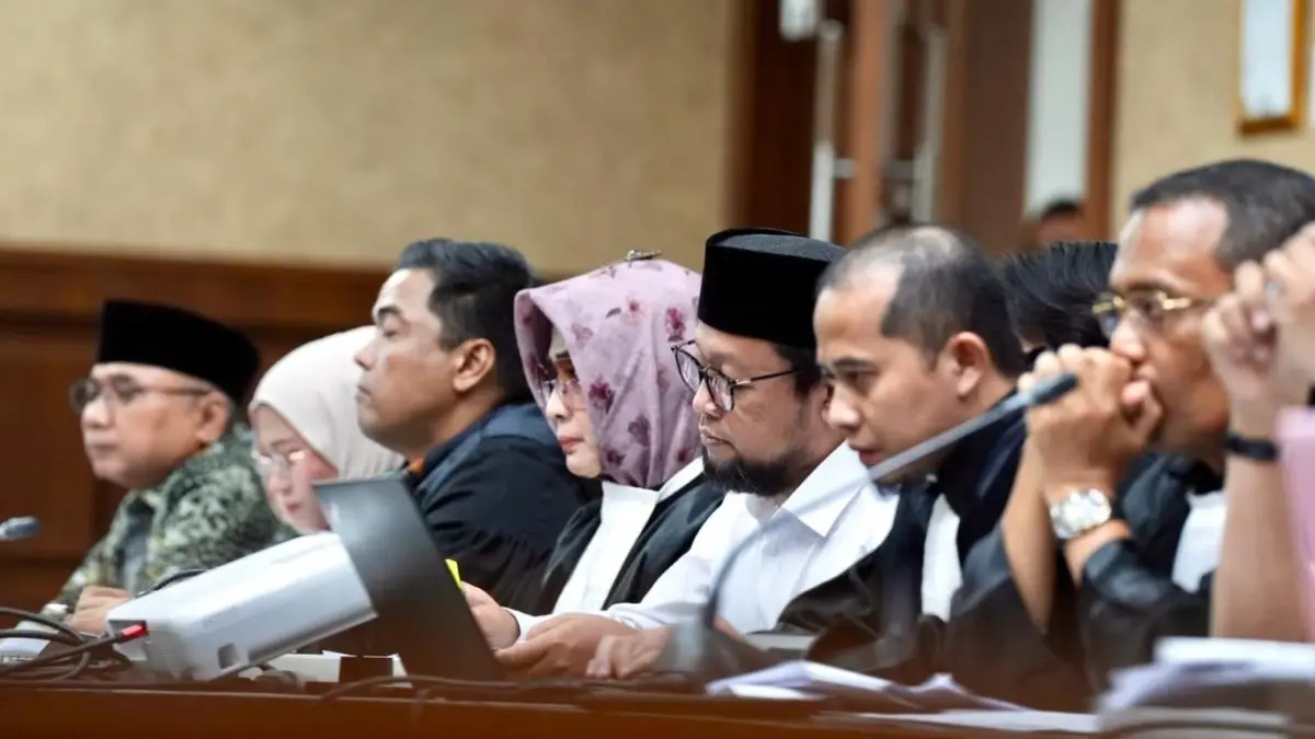 Sidang lanjutan perkara dugaan korupsi kuota haji tambahan di Pengadilan Negeri (PN) Jakarta Pusat, Kamis (3/9/2026). (Istimewa)