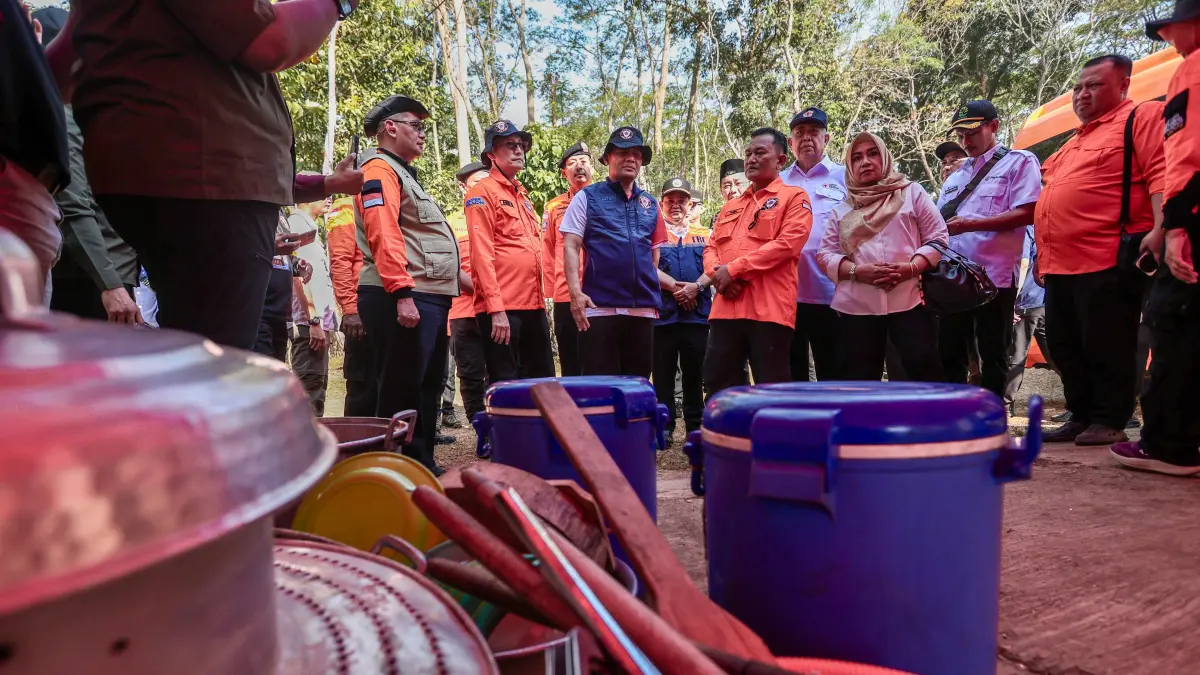 Ahmad Luthfi menghadiri penutupan Pelatihan Peningkatan Kapasitas Personel Tim Reaksi Cepat (TRC) Jawa Tengah di BPKH Penggaron, Kabupaten Semarang, Minggu (6/9/2026). ( Istimewa)