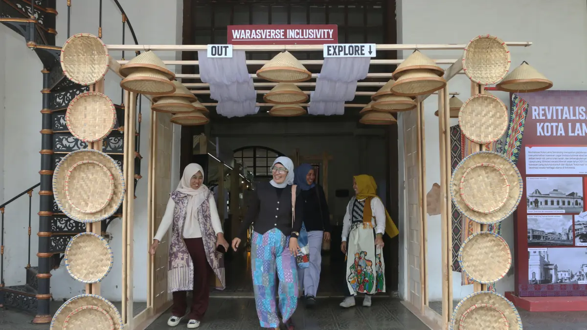 Warasverse Inclusivity digelar di Gedung Oudetrap, Kota Lama Semarang, 11–17 September 2026, untuk menyemarakkan MTQ XXXI 2026. (NUR CHAMIM/JAWA POS RADAR SEMARANG)
