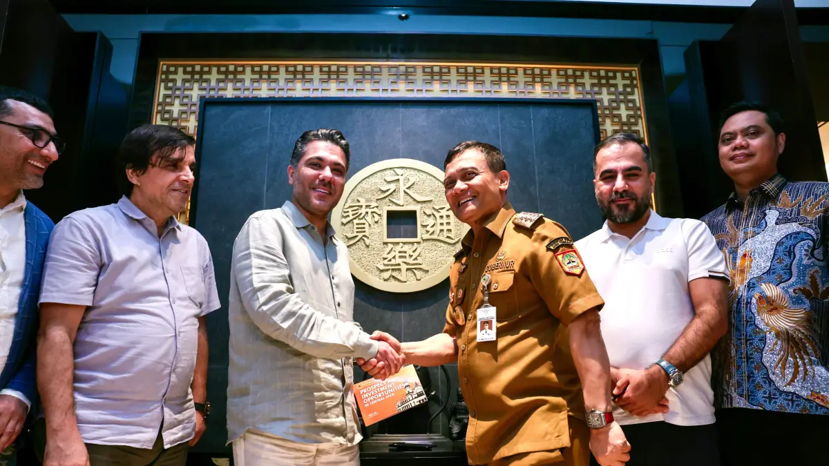 Calon investor dari Dubai bertemu Gubernur Jawa Tengah, Ahmad Luthfi, di Jakarta, Selasa malam (15/9/2026). (Istimewa)