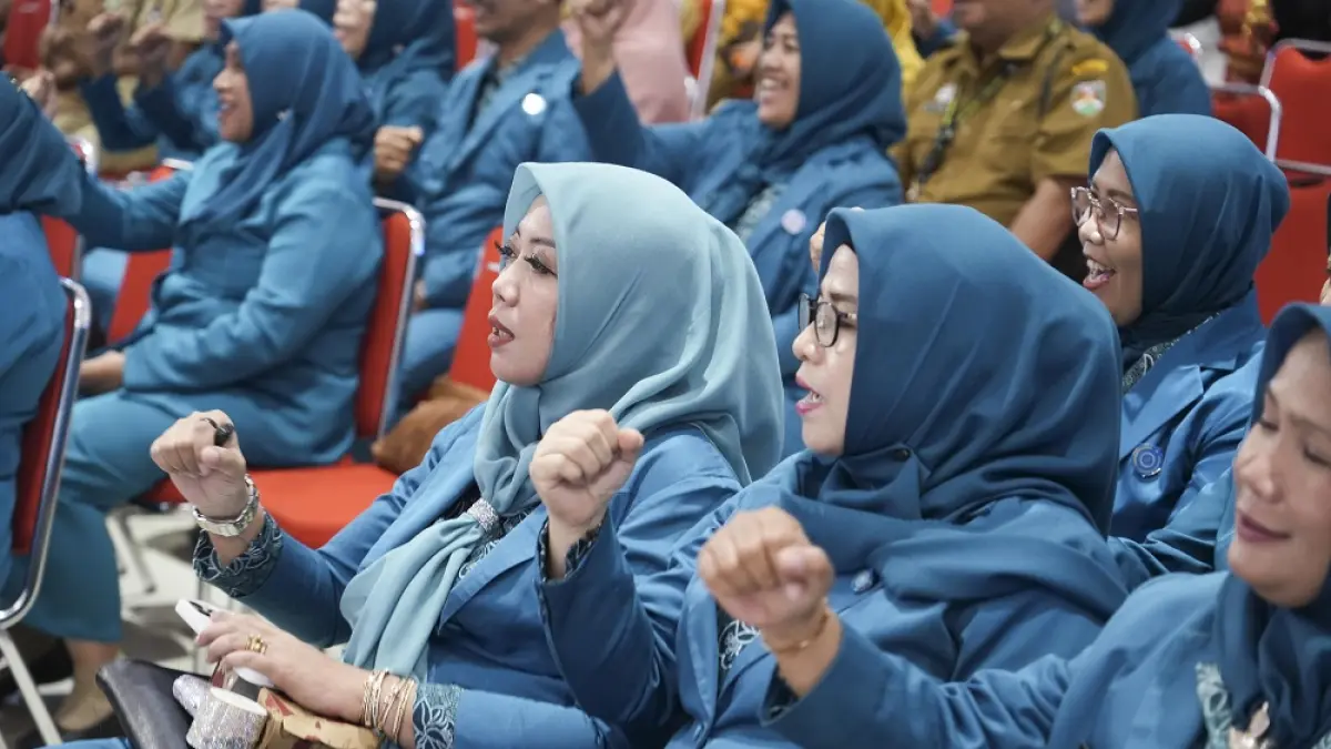 Peringatan Hari Kesatuan Gerak (HKG) PKK ke-54, Selasa (15/9/2026).