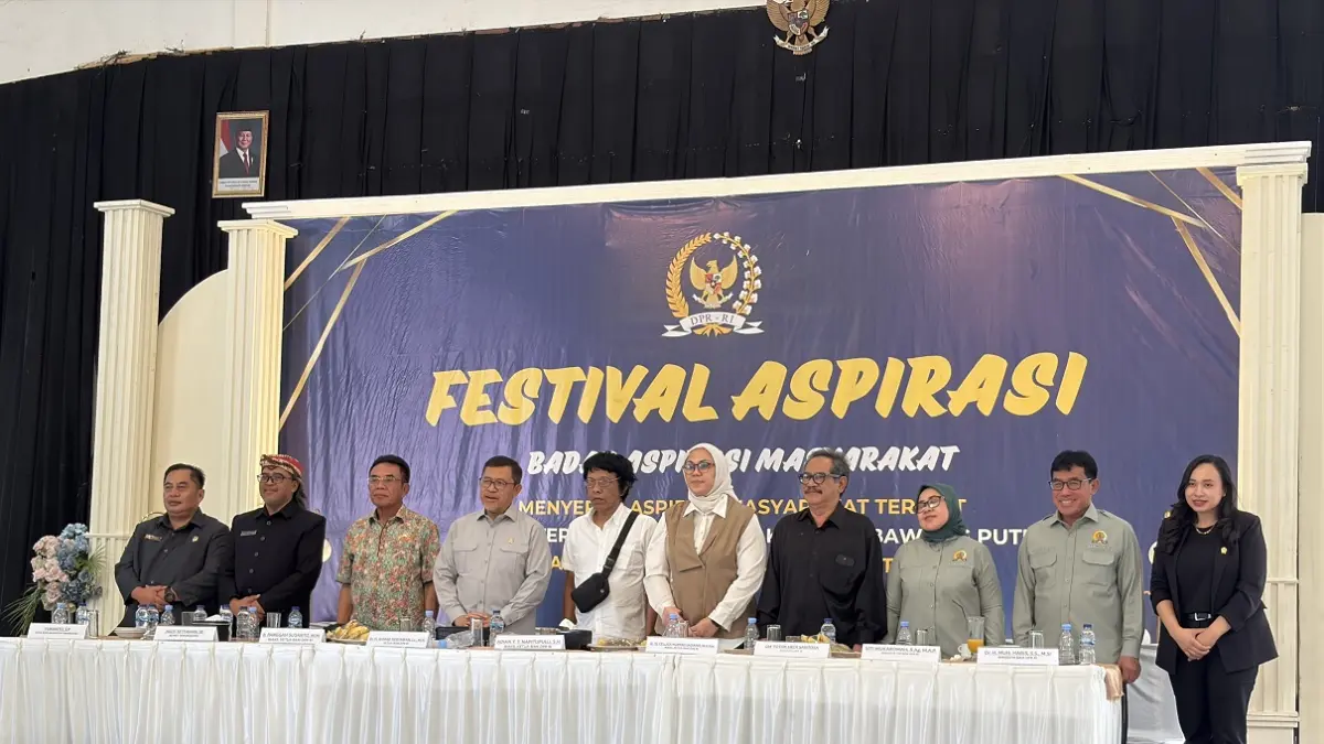 Festival aspirasi yang diselenggarakan di Temanggung menyerap berbagai masukan dan saran dari para petani tembakau, Senin (21/9/2026). (Devi Khofifatur Rizqi/Jawa Pos Radar Magelang)