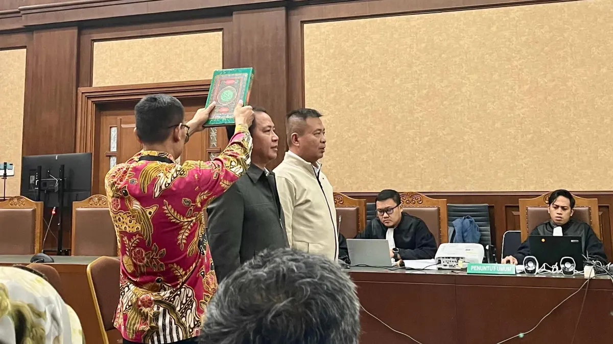 Sidang lanjutan perkara dugaan korupsi terkait kuota haji tambahan 2023-2024 di Pengadilan Tindak Pidana Korupsi (Tipikor) Jakarta Pusat, Kamis (24/9/2026). (Istimewa)