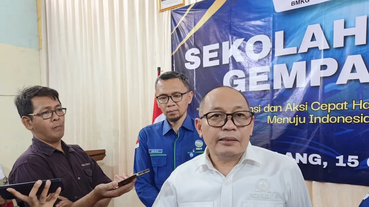 Anggota DPR RI Komisi V Sofwan Dedy Ardyanto (ROFIK SYARIF/ JAWAPOS RADAR MAGELANG)