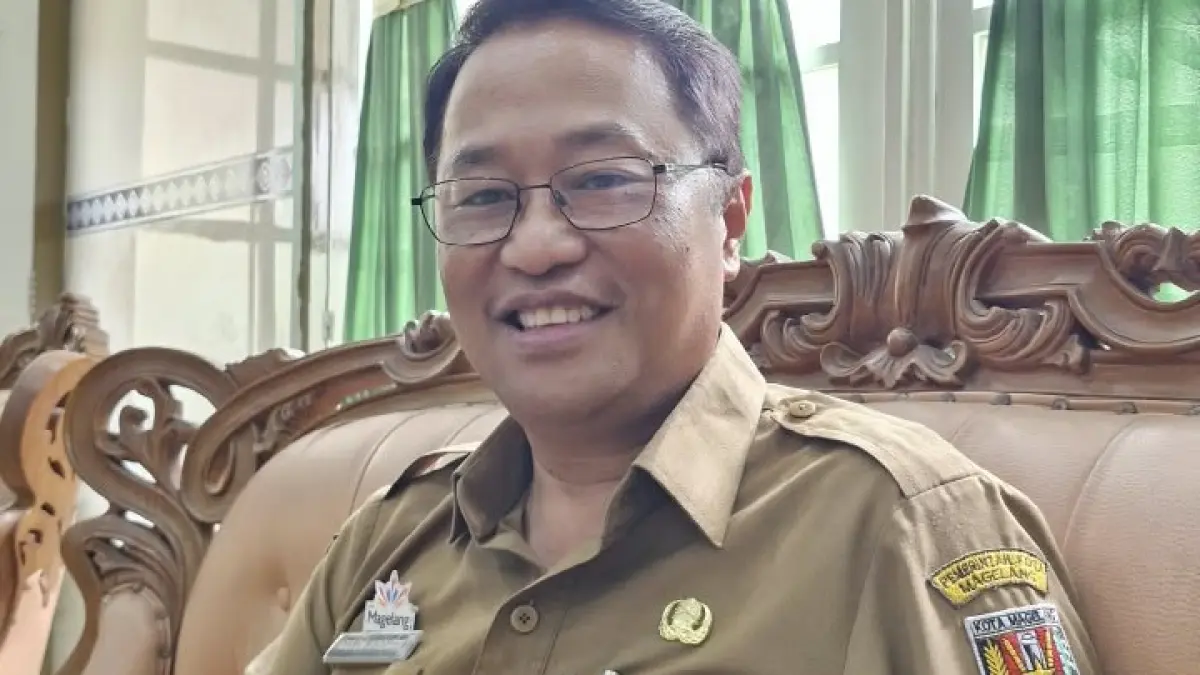 Kepala Disperpa Kota Magelang Agus Windarto. (Puput Puspitasari/Jawa Pos Radar Magelang)