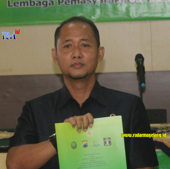 Ketua Pengadilan Negeri Magelang Rios Rahmanto (Rofik Syarif GP/Jawa Pos Radar Magelang)