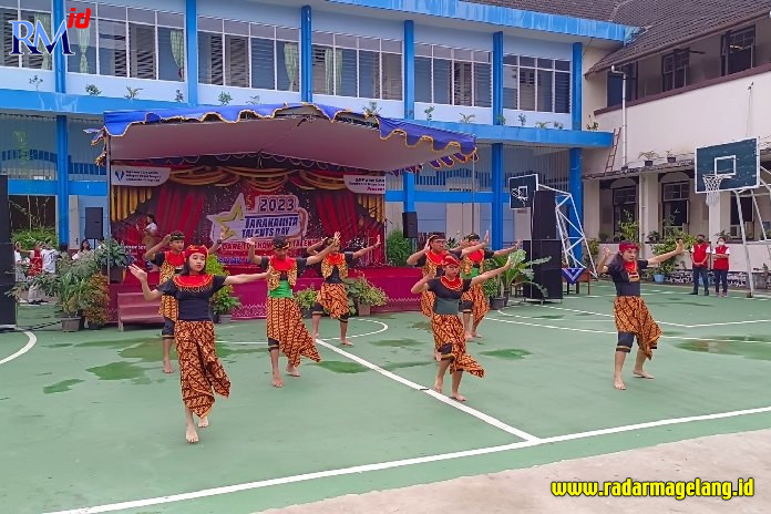 Penampilan siswa SMA Tarakanita Magelang dalam Tarakanita Talents Day 2023, Minggu (26/2/2023) (IST)
