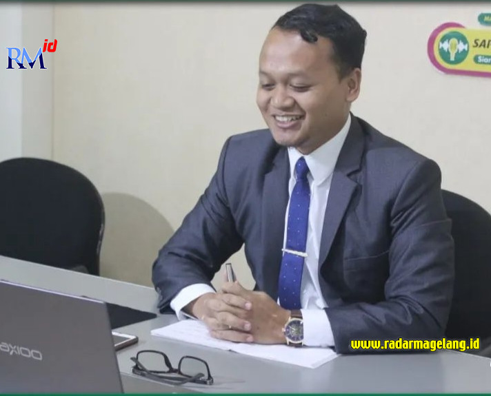 Humas Pengadilan Agama Kota Magelang Muhamad Ainun Najib (Rofik Syarif GP/Radar Magelang)