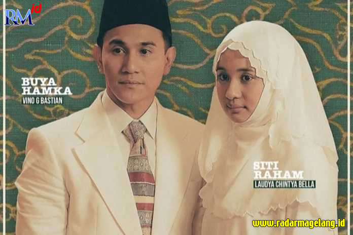 Vino G. Bastian dan Laudya Cynthia Bella dalam poster film “Buya Hamka” (instagram/laudyacynthiabella)