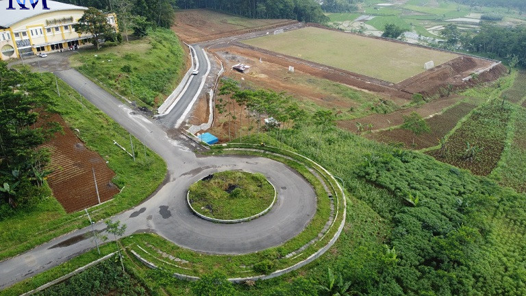 Kompleks Gedung Sport Center Wonolelo, Kabupaten Wonosobo yang akan dibangun stadion berkapasitas 12 ribu penonton. (ist)