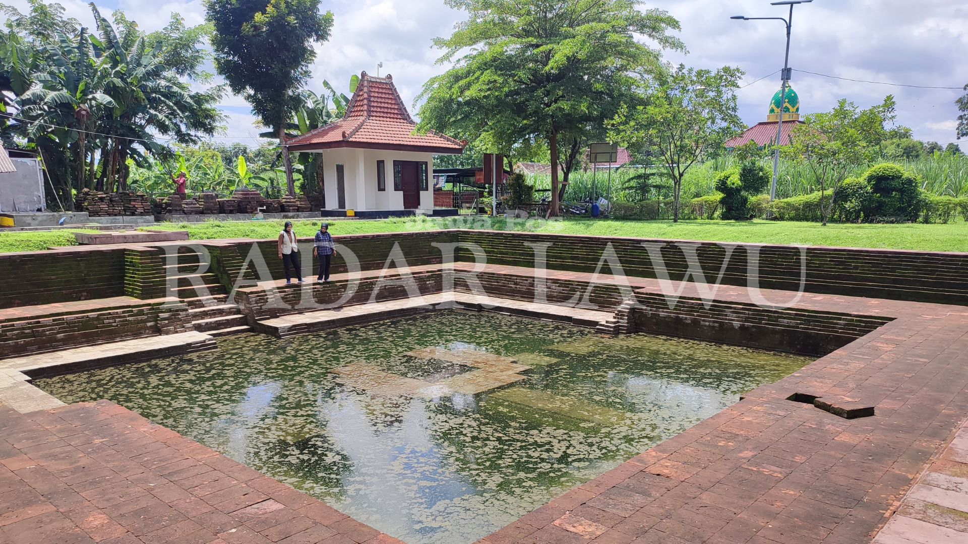 BERSEJARAH: Situs Petirtaan Dewi Sri di Magetan menyimpan historis tersambung Kerajaan Mataran dan mitos tentang Dewi Sri. (OKTA MAGANG PNM/RADAR LAWU)