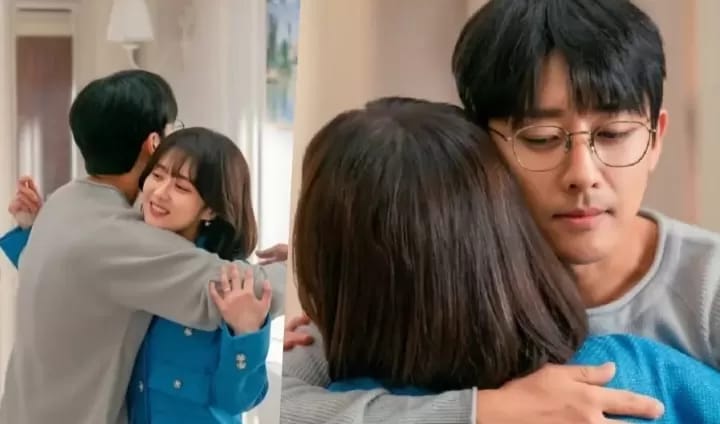 ROMANTISME: Chemistry Jang Na Ra dan Lee Ki Taek terbangun kuat dalam drakor My Happy Ending. (JAWA POS)