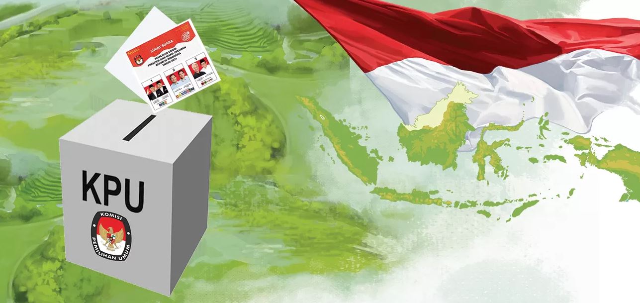 COBLOSAN: para warga menggunakan hak pilih mereka pada pemilu 14 Februari lalu (ILUSTRASI JAWA POS)