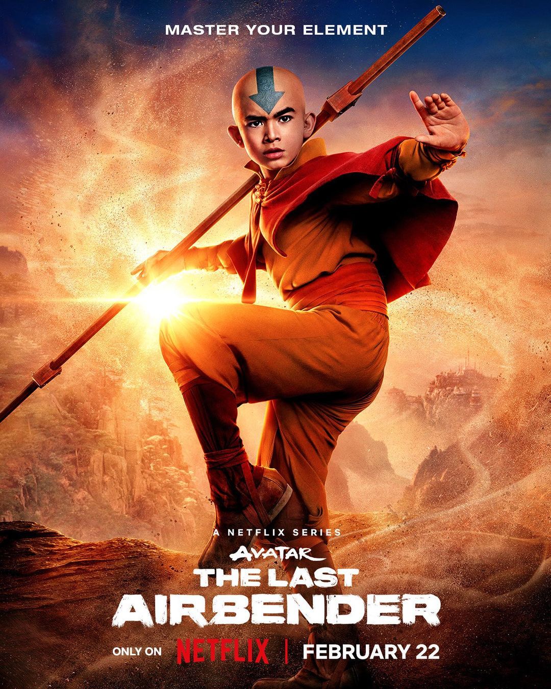 Aang (Ig @netflix)
