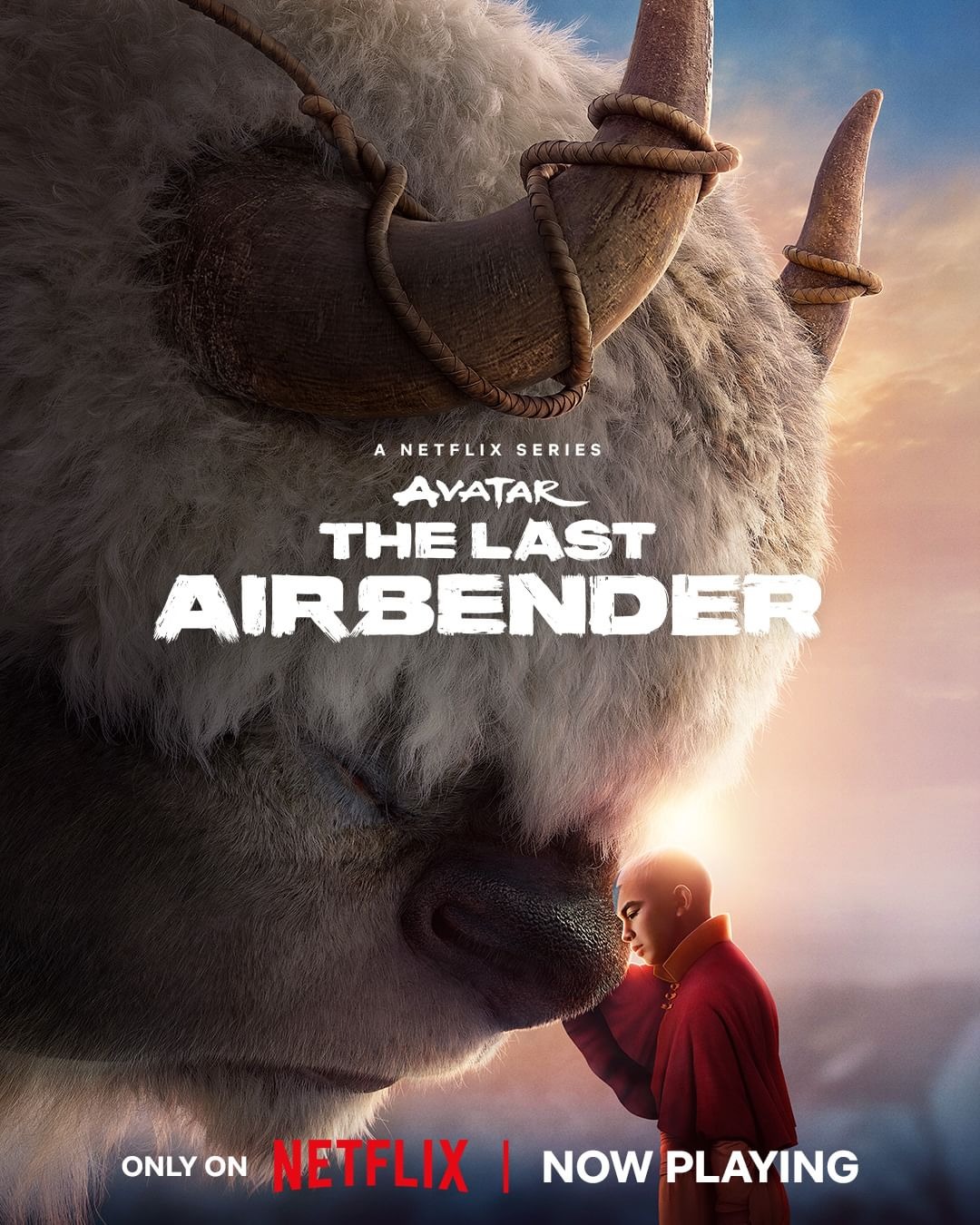 Avatar: The Last Airbender only on Netflix 22 Februari 2024. (Ig: @netflix)
