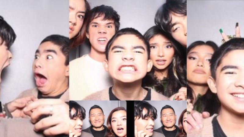 Pemeran tokoh dalam Avatar: The Last Airbender Series berpose. (Ig @netflix)