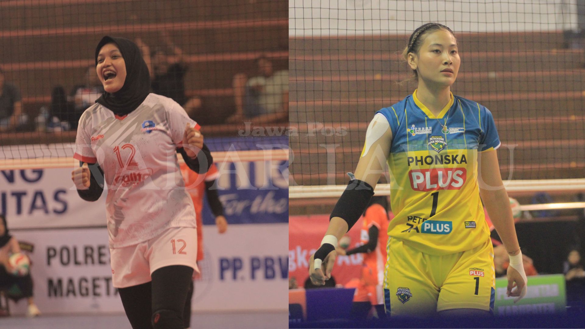 BIG MATCH: Laga kedua Nusantara Cup 2024 Magetan Series mempertemukan Vita Solo vs Petrokimia pukul 17.00 Jumat (1/3). (AJI PUTRA/JAWA POS RADAR MAGETAN)