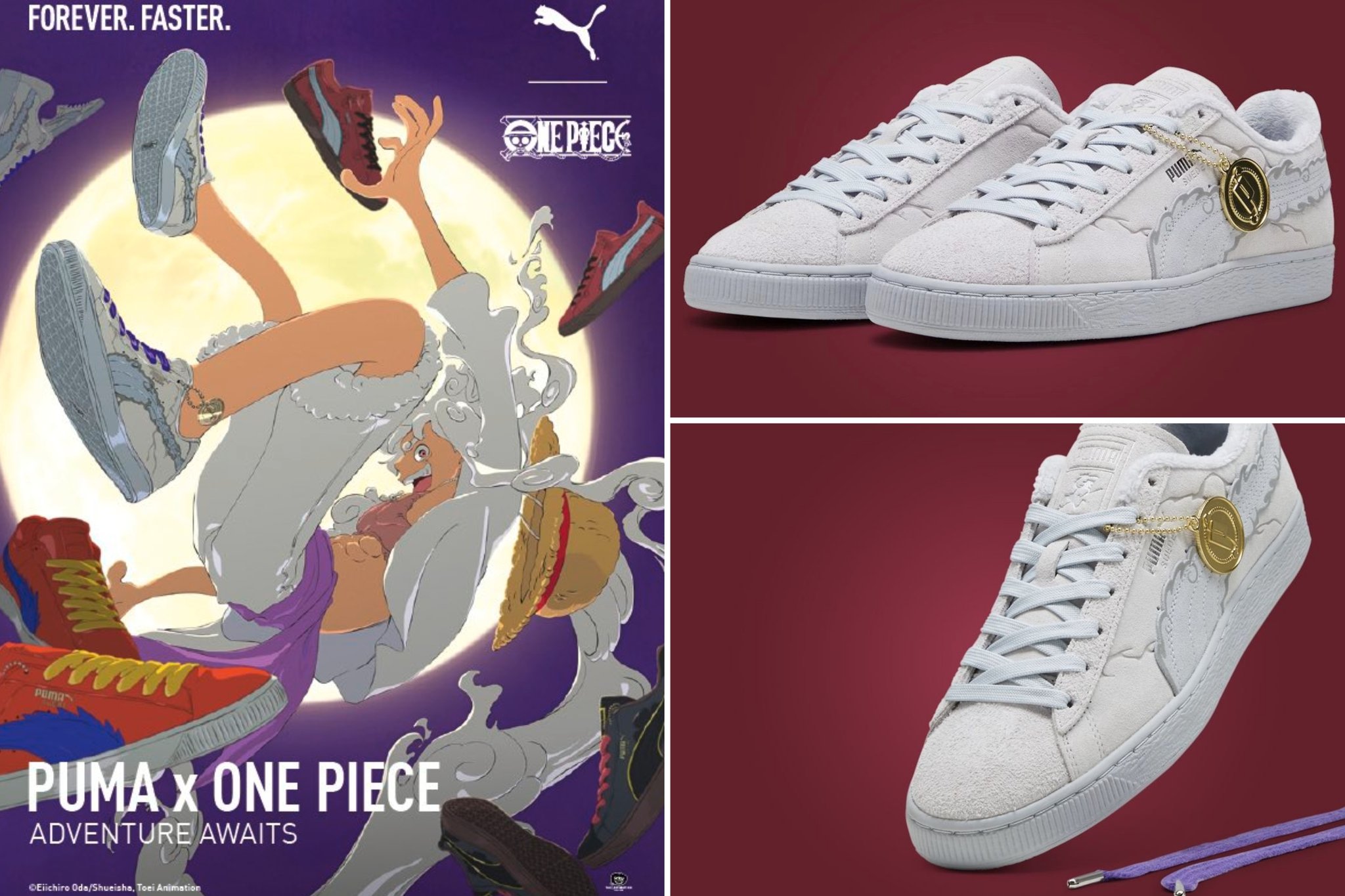 Credit: Eiichiro Oda/Shueisha, Toei Animation, Puma