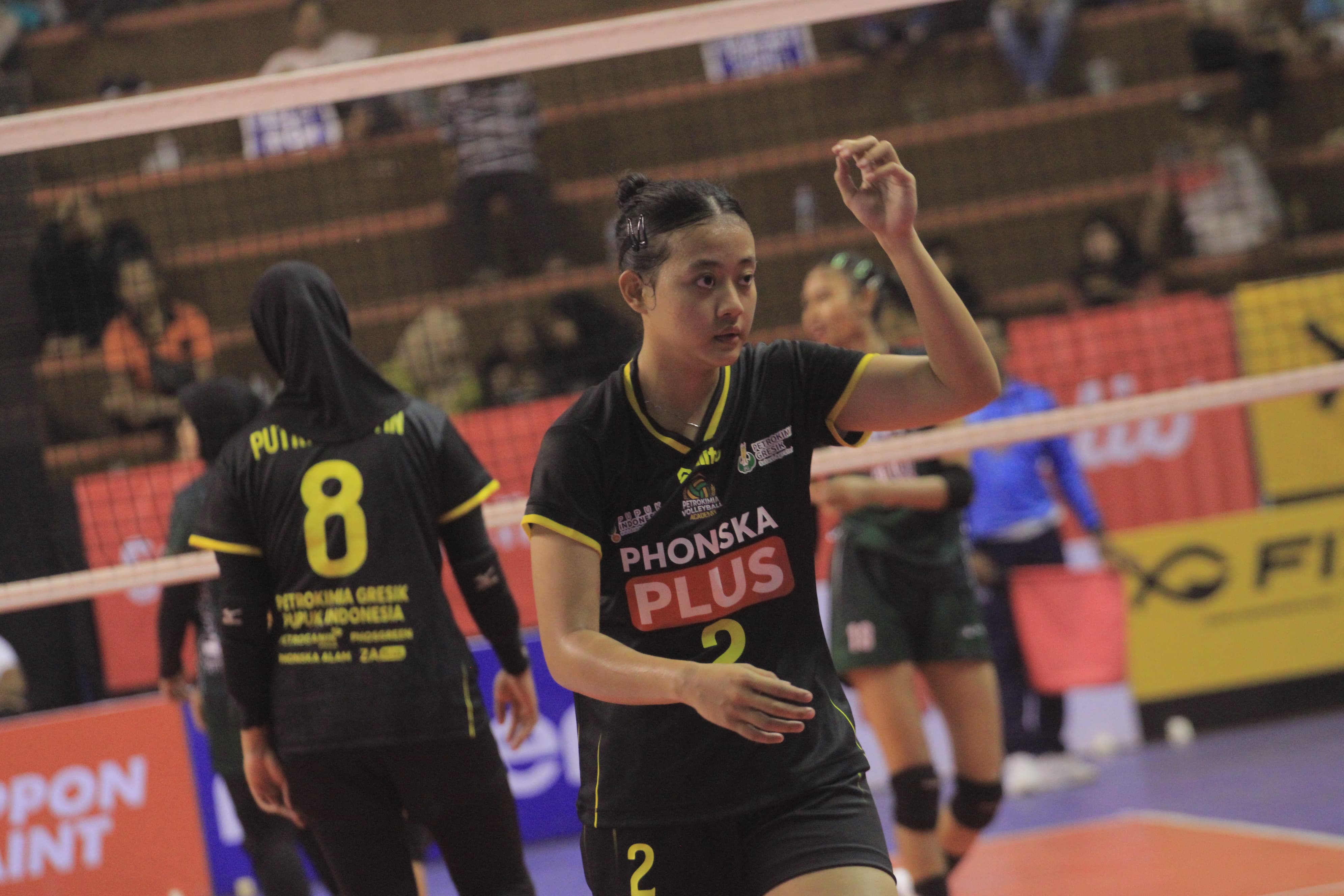 BIG MATCH: Laga ketiga Nusantara Cup 2024 Magetan Series hari ini bakal menjadi penentu lolos final four. (AJI PUTRA/JAWA POS RADAR MAGETAN)