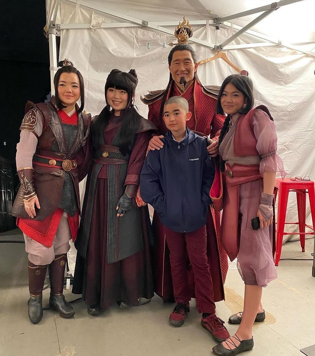 Genk Azula dalam Avatar: The Last Airbender. (Ig @avatarnetflix)