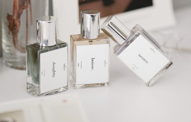 WANGI: Parfum brand lokal Tinden.co direkemondasikan untuk pria selama ramadan. (TINDE CO)