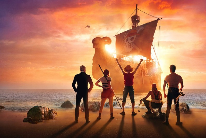 One Piece Live Action Season 2 dirumorkan akan mulai shooting Juni 2024. (Netflix)