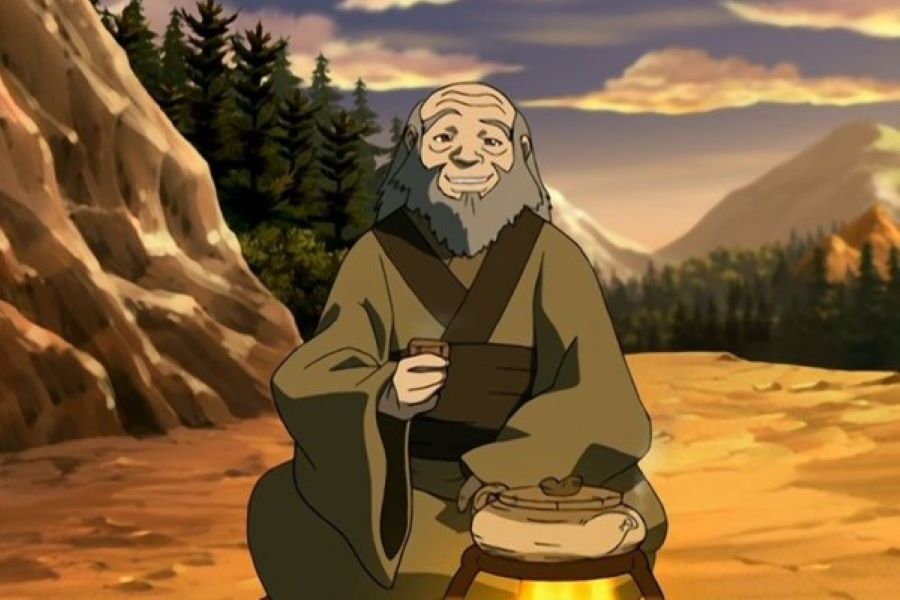 Paman Iroh dalam Avatar: The Last of Water