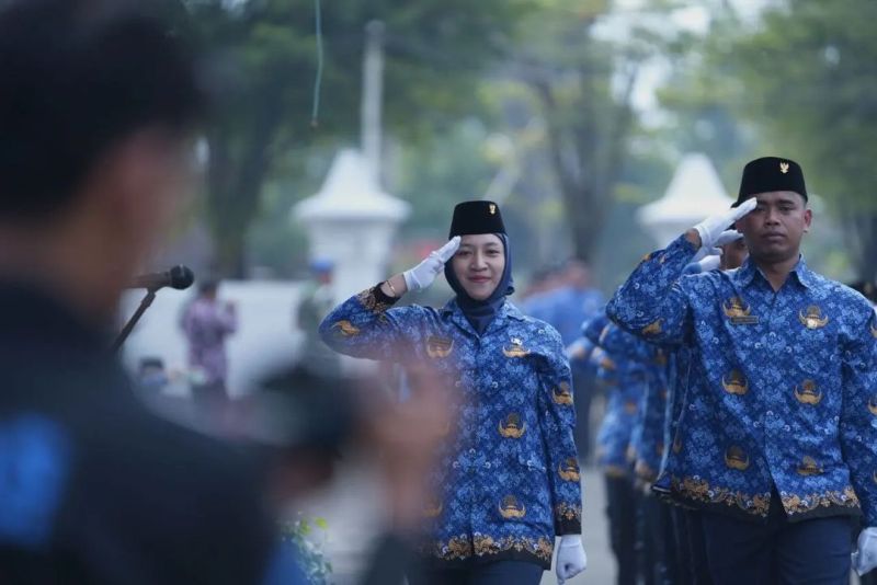 PENYESUAIAN: Jam kerja ASN di lingkup Pemkab Pacitan disesuaikan selama Bulan Ramadan 1445 H, pengecualian bagi&nbsp;guru dan tenaga layanan kesehatan. (NUR CAHYONO/ JAWA POS RADAR PACITAN)