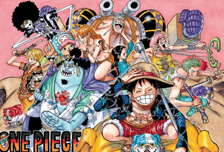 Ilustrasi resmi One Piece oleh Eichiro Oda (VIZ)