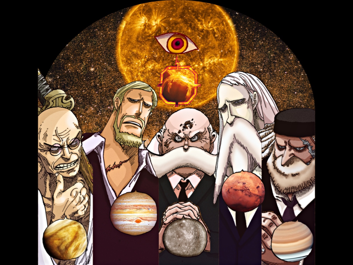 Wujud makhluk iblis Gorosei terungkap dalam One Piece chapter 1110.