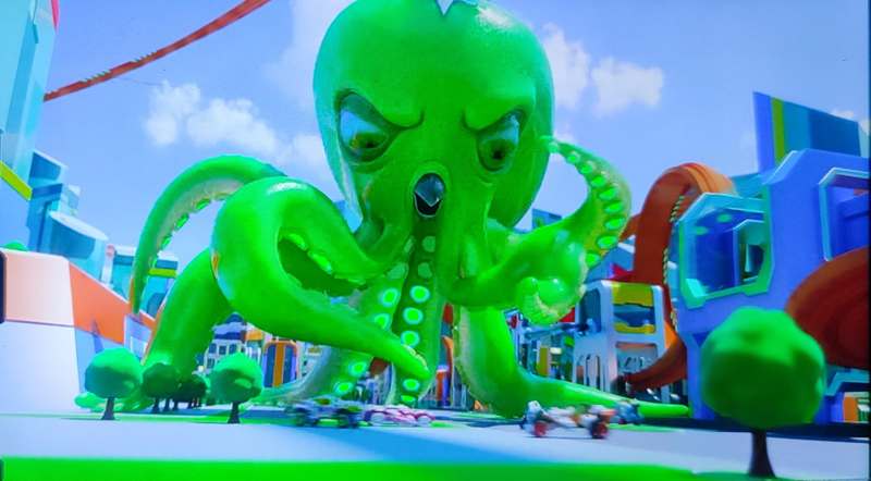 Sinopsis Hot Wheels Lets Race episode 3, memacu kecepatan dan bencana di Hot Wheels City. (CAPTURE NETFLIX)&nbsp;