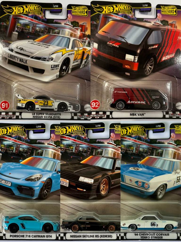 UPDATE: Hot Wheels Premium Boulevard 2024 Mix Pertama bakal dirilis dalam waktu dekat.&nbsp;(HOT WHEELS WIKI FANDOM)