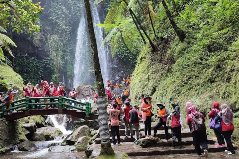 Air Terjun Jumog Putri. (CAPTURE)