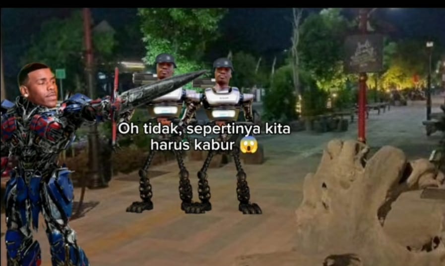 Rusdimus Prime melawan pasukan Ambatron di Ngawi. (CAPTURE)