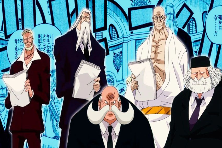 Karakter Lima tetua di cerita one piece