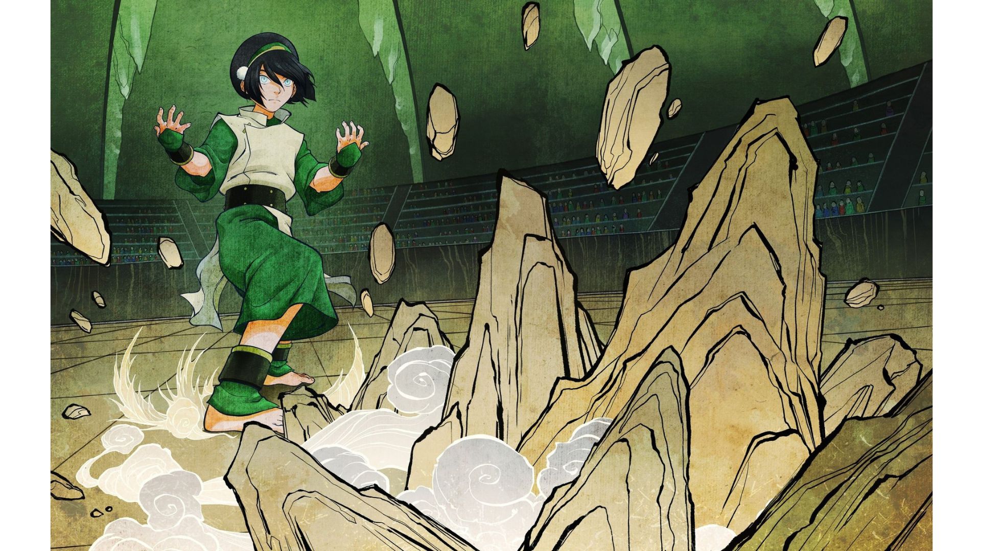 Pengendali bumi dalam Avatar: The Last Airbender. (Ig @avatarthelastairbender)