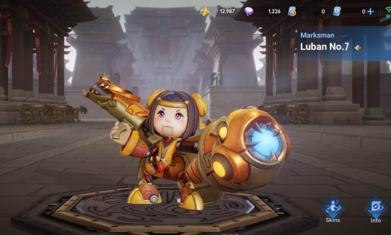 Luban No 7 punya skill mumpuni, rekomended dimainkan di Honor of Kings versi Global. (HONOR OF KINGS)