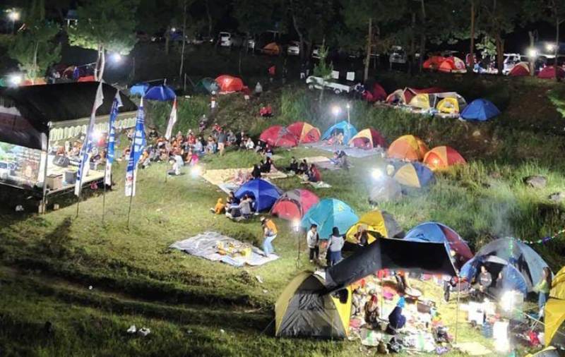 Bumi Perkemahan Kanthil Jamus, Ngawi, Jawa TImur. (Ig @ agrowisata.jamus)