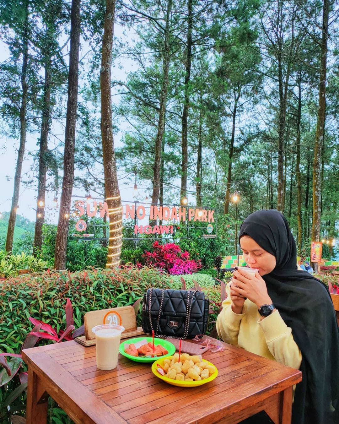 Suwono Indah Park, Ngawi, destinasi eksotis untuk libur lebaran 2024. (Ig @liaaapurw)