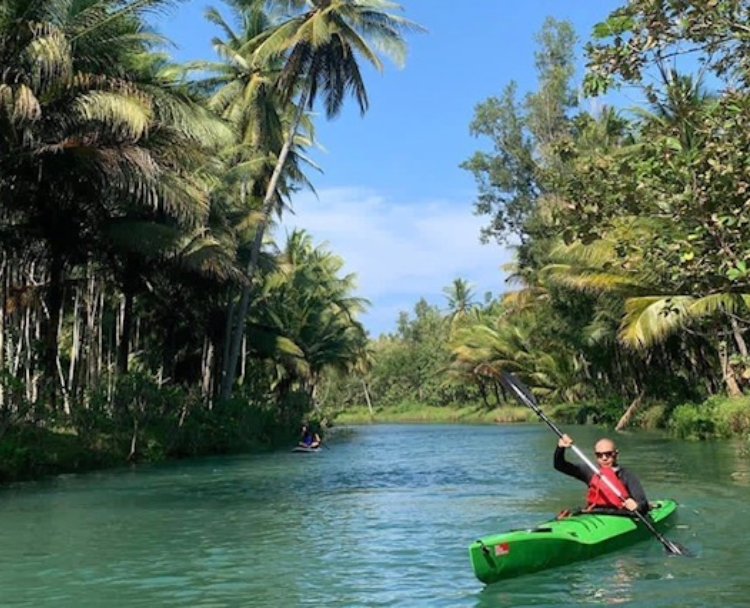 Kali Cokel menjadi salah satu tempat wisata Pacitan hits yang bisa dikunjungi saat libur lebaran. (foto ig @pacitanparadise)
