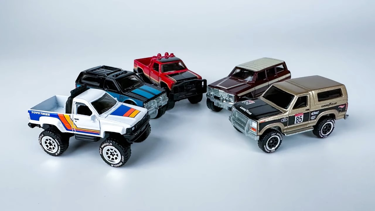Hot Wheels Themed Automotive Tubular Trucks 2024. (YT MINISTRY OF DIECAST)