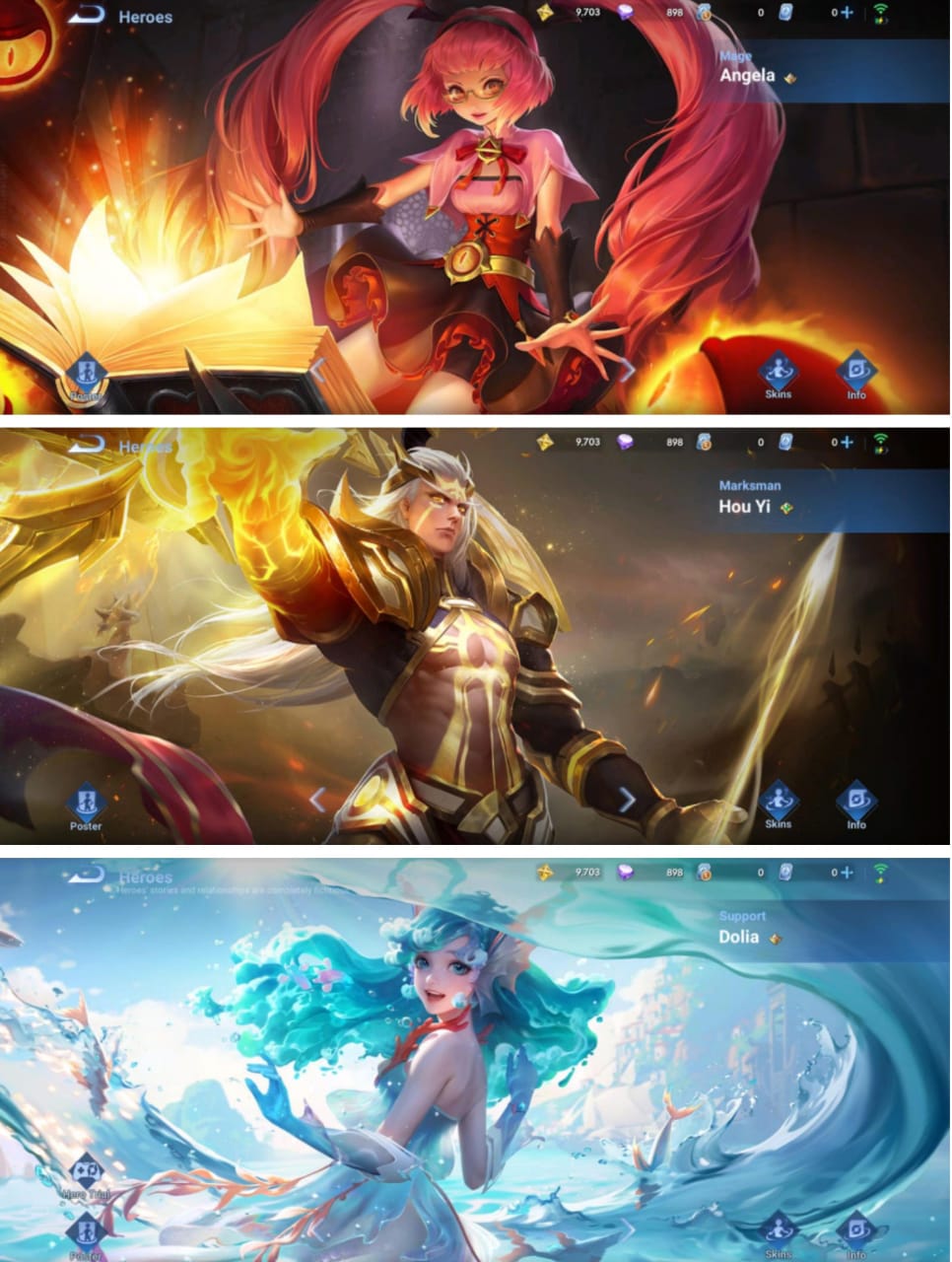 Trik dan strategi menang Honor of Kings Global dengan hero Angela, Hou Yi, Dolia. (HONOR OF KINGS)