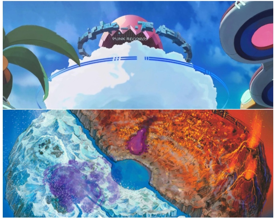 Punk Records di Pulau Egghead dan Pulau Punk Hazzard sama-sama menjadi tempat penelitian rahasia. (Toei Animation)