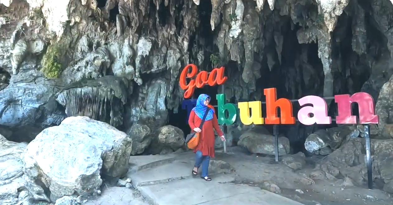 Wisata Goa Tabuhan Pacitan, Pesona Gamelan Alam yang Bernilai Sejarah. (CAPTURE YT FAJAR HENGKI WIJAYA)